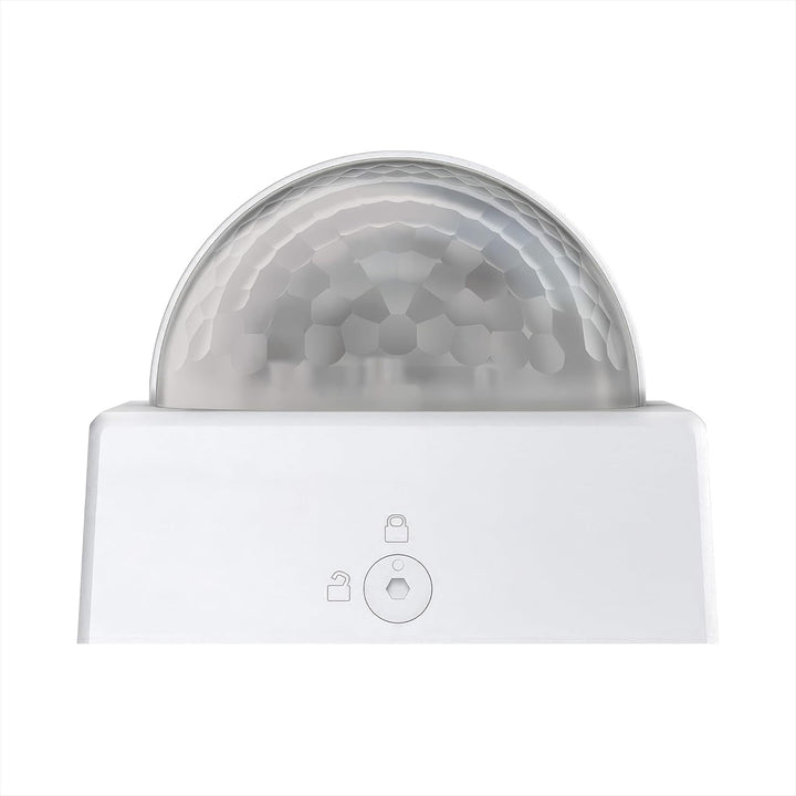 Theben 1010200 theLuxa R180 WH – 180° Passiv Infrarot (PIR) Bewegungsmelder für den Aussenbereich –