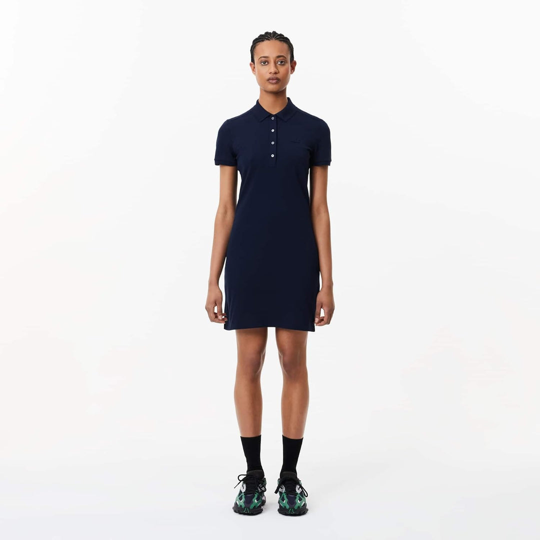 Lacoste Damen Kleid 34 Marine, 34 Marine