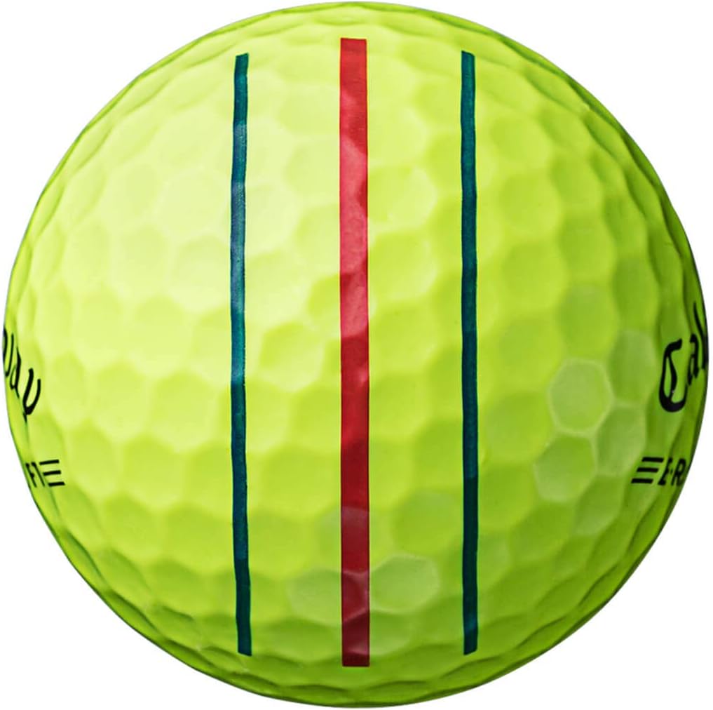 Callaway Golf ERC Triple Track Golfbälle 2021 Gelb Einheitsgrösse Single, Gelb Einheitsgrösse Single