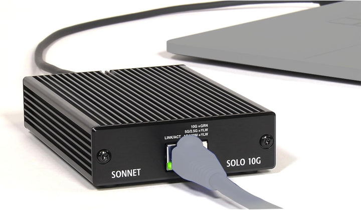 SoNNeT Solo 10 G Thunderbolt 3 Auf Ethernet Adapter 10 Gbase,Schwarz