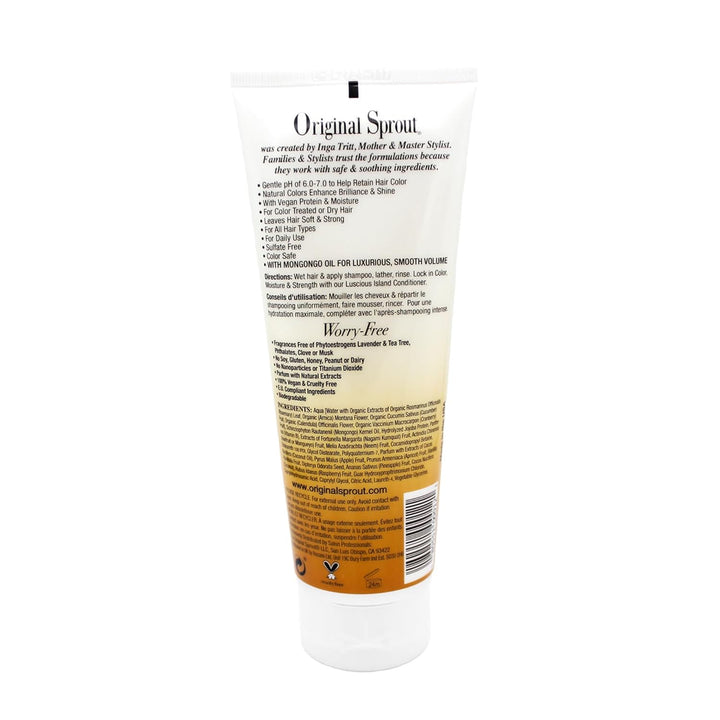 Original Sprout Tahitian Island Bliss Shampoo sulfatfrei 236 ml, weiß 236.59 ml (1er Pack)