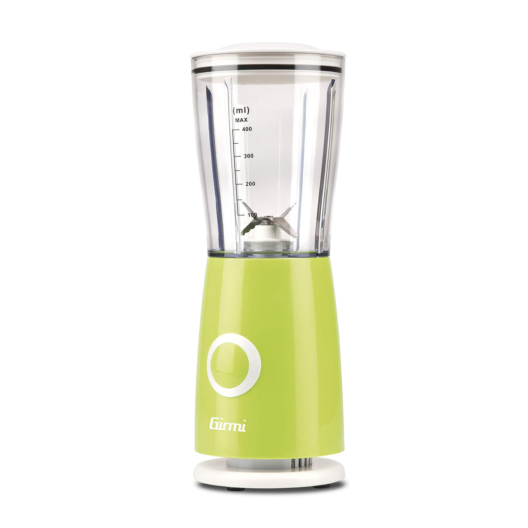Girmi FR03 Elektrischer Standmixer, 170 W, 0,5 Liter, Kunststoff, Grün, Grün