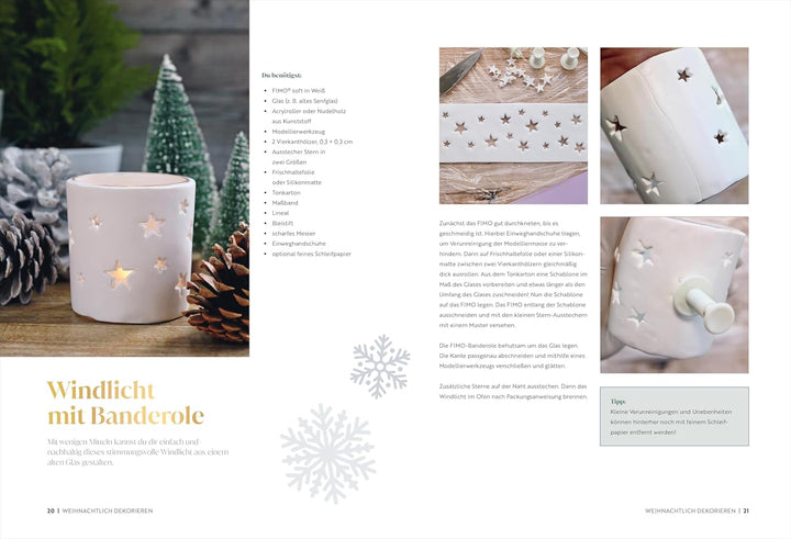 DIY Weihnachtsdeko – Zauberhafte Weihnachtsdeko selbstgemacht: DIYs aus Holz, Papier, Raysin & viele