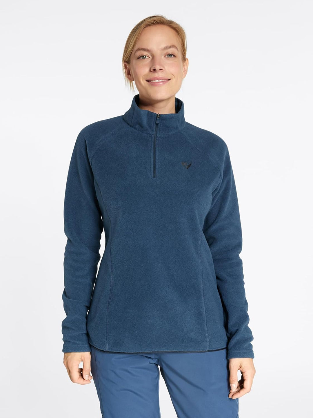 Ziener Damen Jemila Skipullover, Skirolli, Funktions-Shirt | Langarm, atmungsaktiv, Fleece, warm (1e