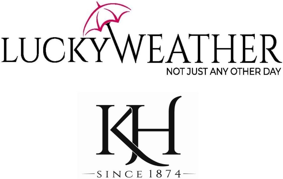 LUCKYWEATHER Regenschirm Stockschirm Damen Motiv Magnolien Auf-Automatik I Stockregenschirm gross un