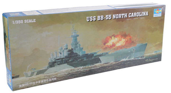 Trumpeter 05303 Modellbausatz Schlachtschiff USS North Carolina BB-55
