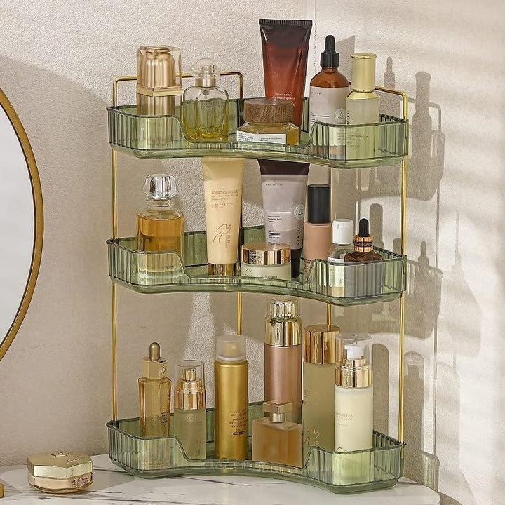 Make up Organizer, Kosmetik Organizer, Beauty Organizer, Hautpflege Organizer für Bad Schminktisch (