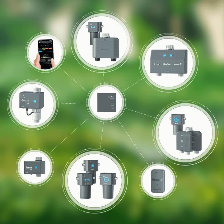 LinkTap Gateway - Wird mit einem Drahtlosen Wassertimer Verwendet