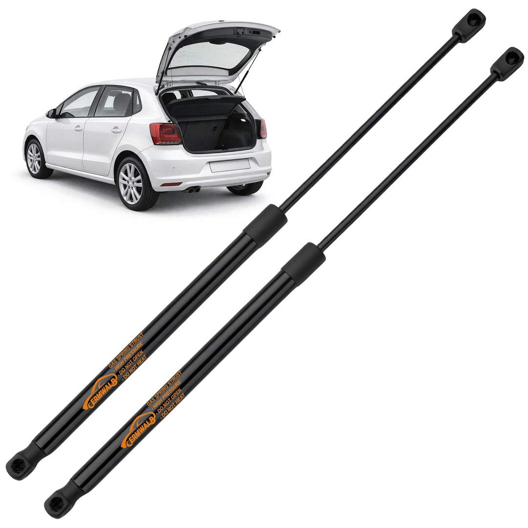2Pcs Heckklappe Dämpfer Gasdruckfeder kompatibel für VW Polo 6R 6C 1.2L | Schrägheck 2011-2014, für