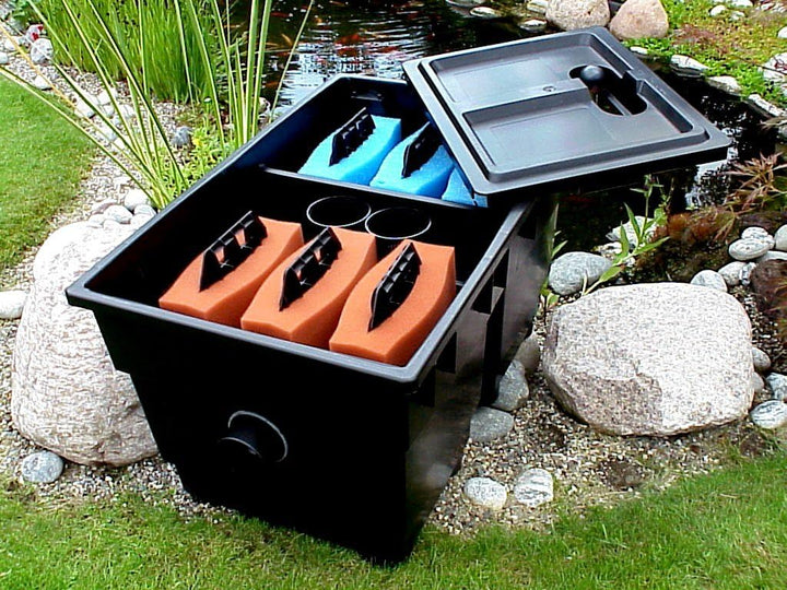 Wacredo Ersatzschwamm Set + Filterstarter für Oase Biotec 10 Teichfilter Filterschwämme Filter Filte