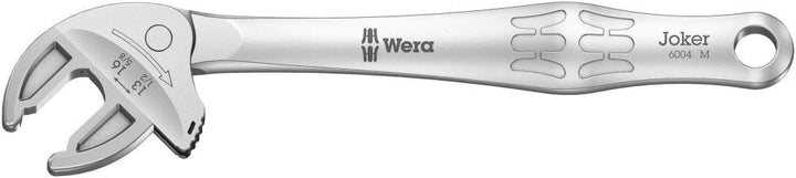 Wera 05020103001 6004 Joker M Selbstjustierender Maulschlüssel, 13-16 mm (1/2"-5/8") Silber