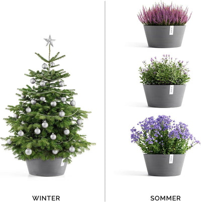 Ecopots Christbaumständer mit Wasserspeicher für Bäume bis 3,00 m Baumhöhe umkippsicher - Tannenbaum