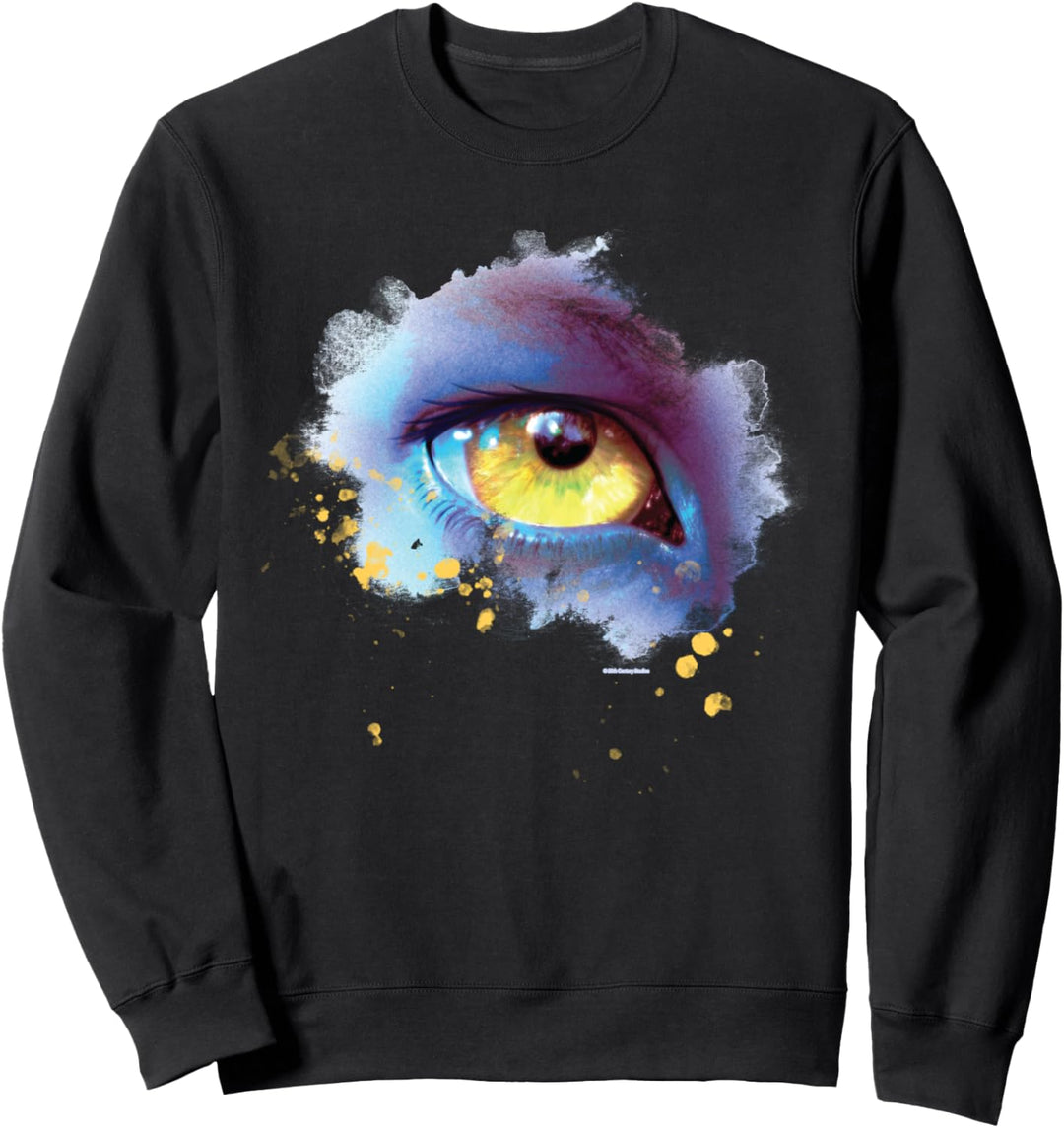 Avatar: The Way of Water Na’vi Golden Eye Watercolor Sweatshirt