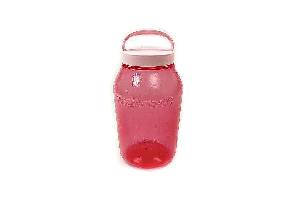 Tupperware to Go Gefäss 3,0 L rosa Wasser Milch Saft Kanne