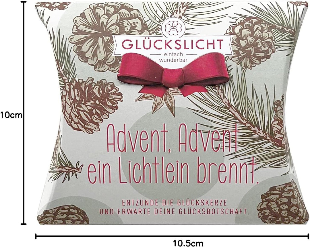 Glückslicht/Emotion/Advent, Advent ein Lichtlein brennt / 10er-Set