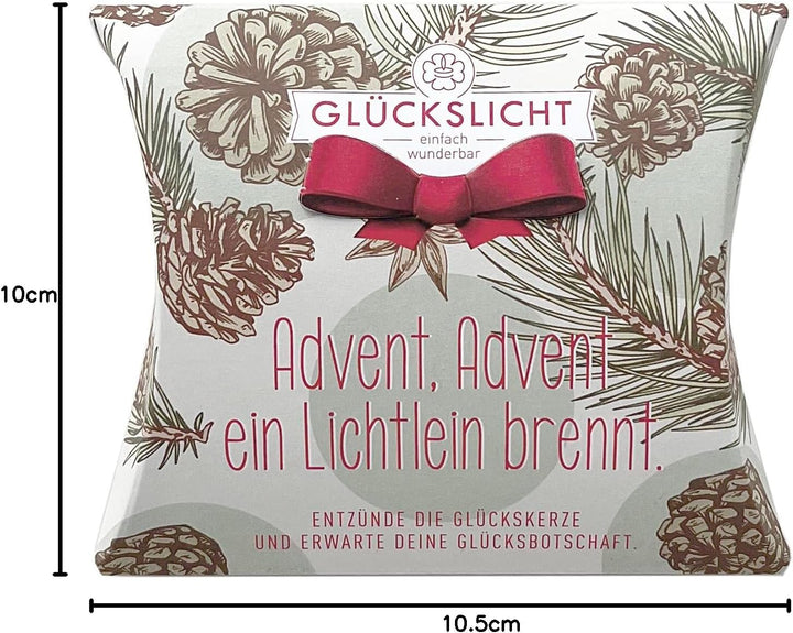 Glückslicht/Emotion/Advent, Advent ein Lichtlein brennt / 10er-Set