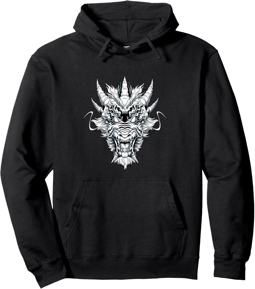 Chinesischer Drache - Fantasy Mythischer Asiatischer Drache Pullover Hoodie