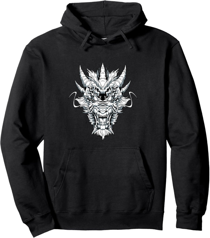 Chinesischer Drache - Fantasy Mythischer Asiatischer Drache Pullover Hoodie
