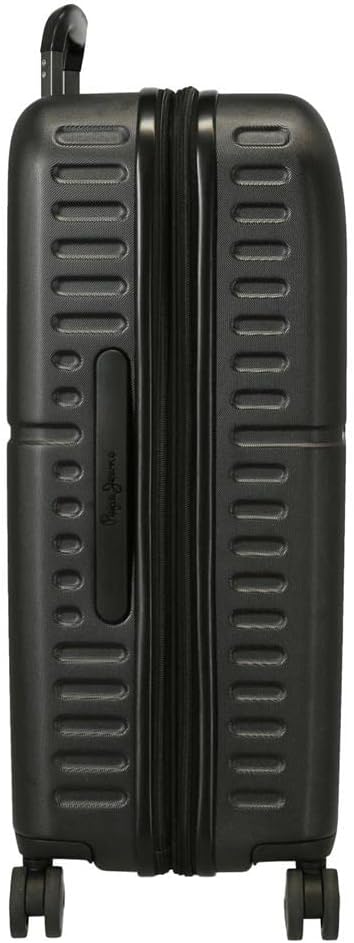 Pepe Jeans Chest Kofferset Schwarz 55/70 cm starr ABS Verschluss TSA-Verschluss 116L 7,54 kg 4 Doppe