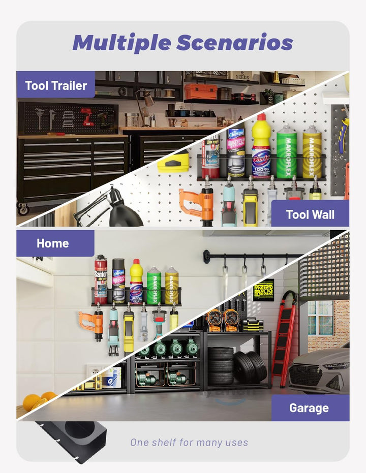 Dosenhalter, Spraydosenhalter, Sprühdosenhalter, Druckluft Werkzeug Zubehör für Garage Werkstatt, Pl