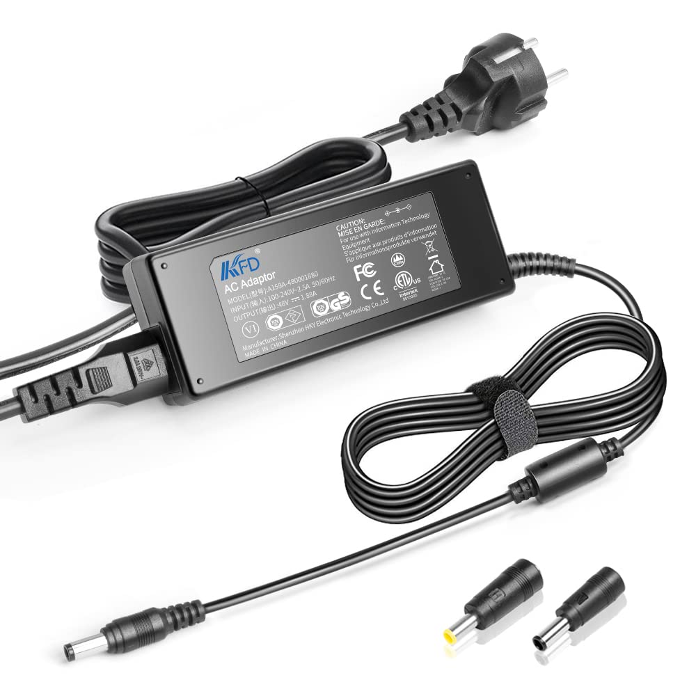 KFD 48V Netzteil DC Ladegerät für UniFi Switch 8 Ubiquiti US-8-60W PoE Injector Port Netgear 48Volt