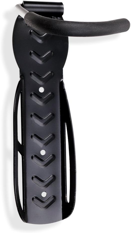 Schramm® 4 Stück Fahrradhalter Wandhalterung schwarz Fahrradhalterung für 4 Fahrräder Wandhalterunge