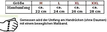 BOSMOTO Motorrad Lederhandschuhe Mit Protektoren - Chopper Vintage Handschuhe, L