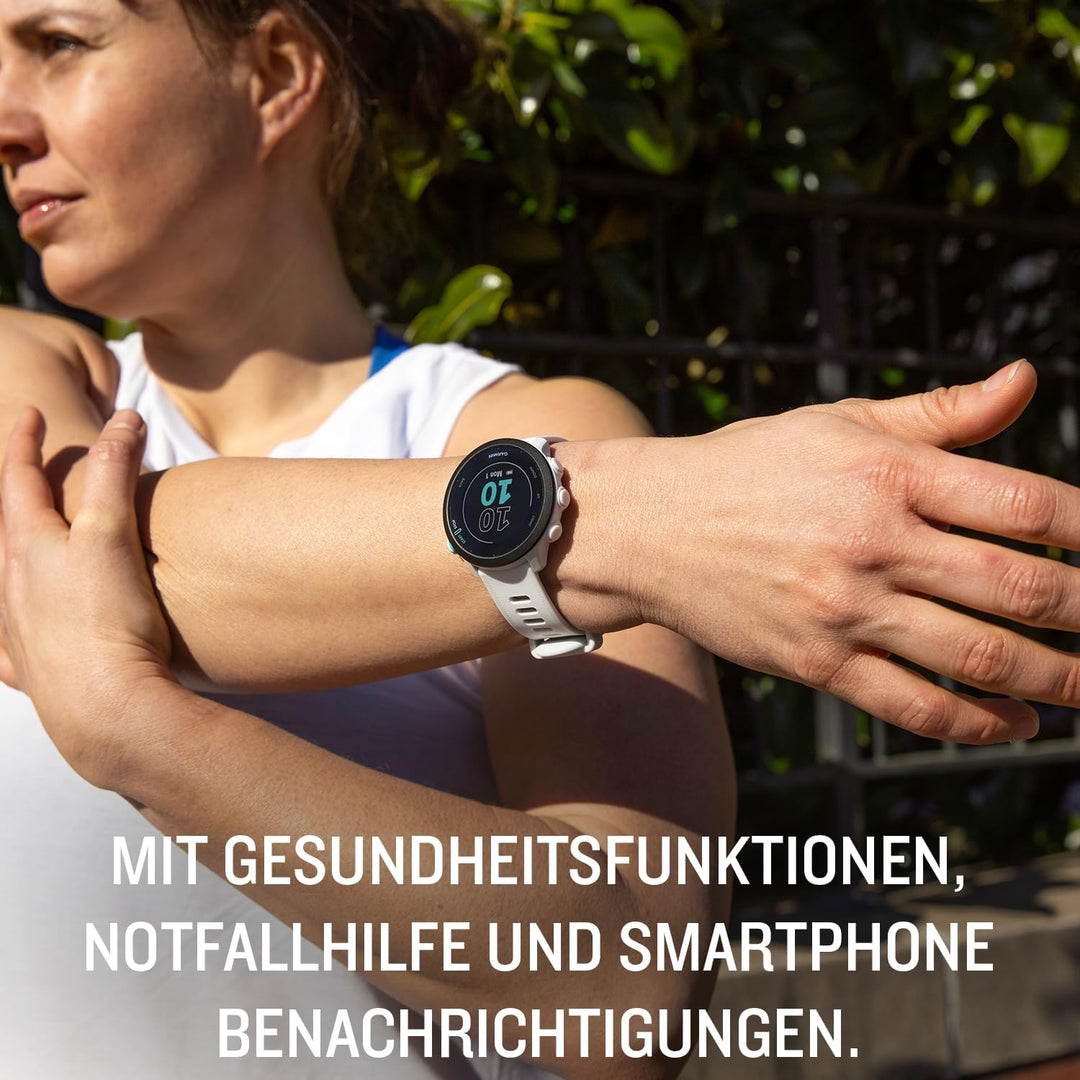 Garmin Forerunner 55 – GPS-Laufuhr mit 1,04“ Always-On-Farbdisplay, täglichen Trainingsempfehlungen,