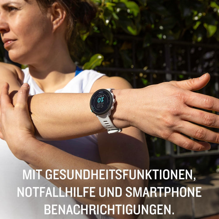 Garmin Forerunner 55 – GPS-Laufuhr mit 1,04“ Always-On-Farbdisplay, täglichen Trainingsempfehlungen,
