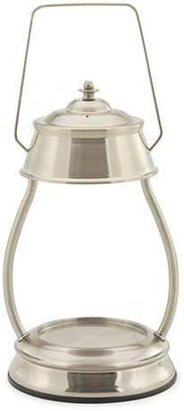 Candle Warmers Hurricane Laterne Kerzenwärmer silber nickel