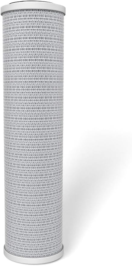 6x Wessper 10" Aktivkohle Filter für Umkehrosmose, Kokos Filterkartusche, Wasserspeiseleitung & Part