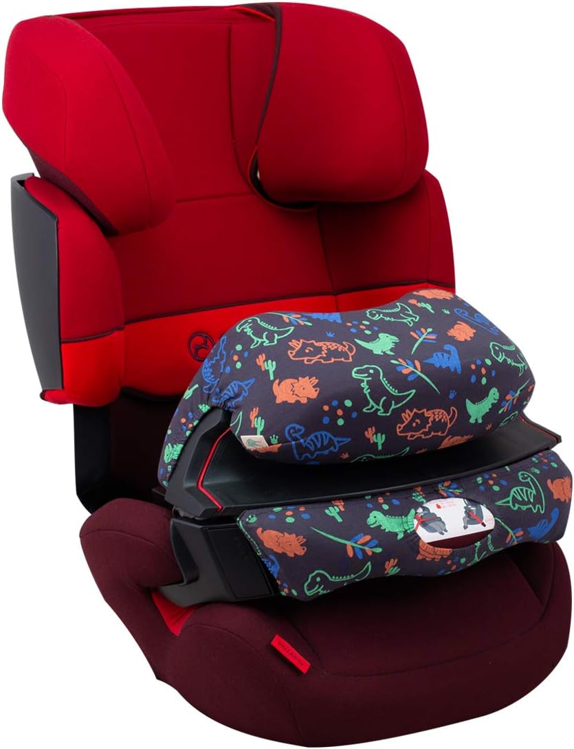 JYOKO Kids Bezug für Zubehör kompatibel mit Cybex Pallas Fix (Happy Dino), Happy Dino