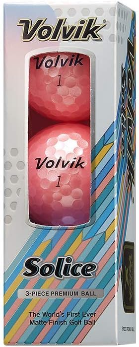 Volvik Solice Golfbälle Weiss, Weiss