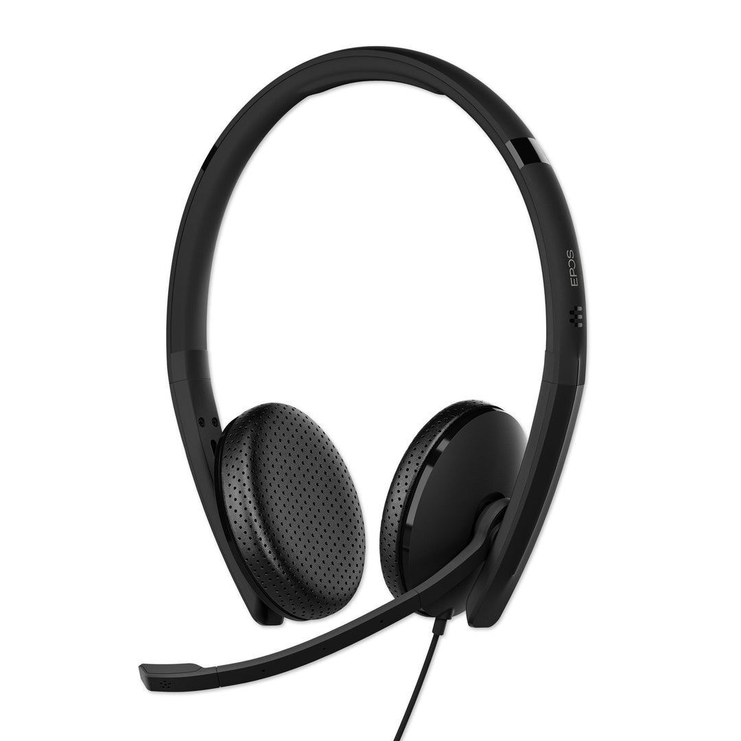 EPOS I SENNHEISER C10 USB Headset mit Mikrofon, Kabelgebundene Kopfhörer mit einfachem und flexiblem