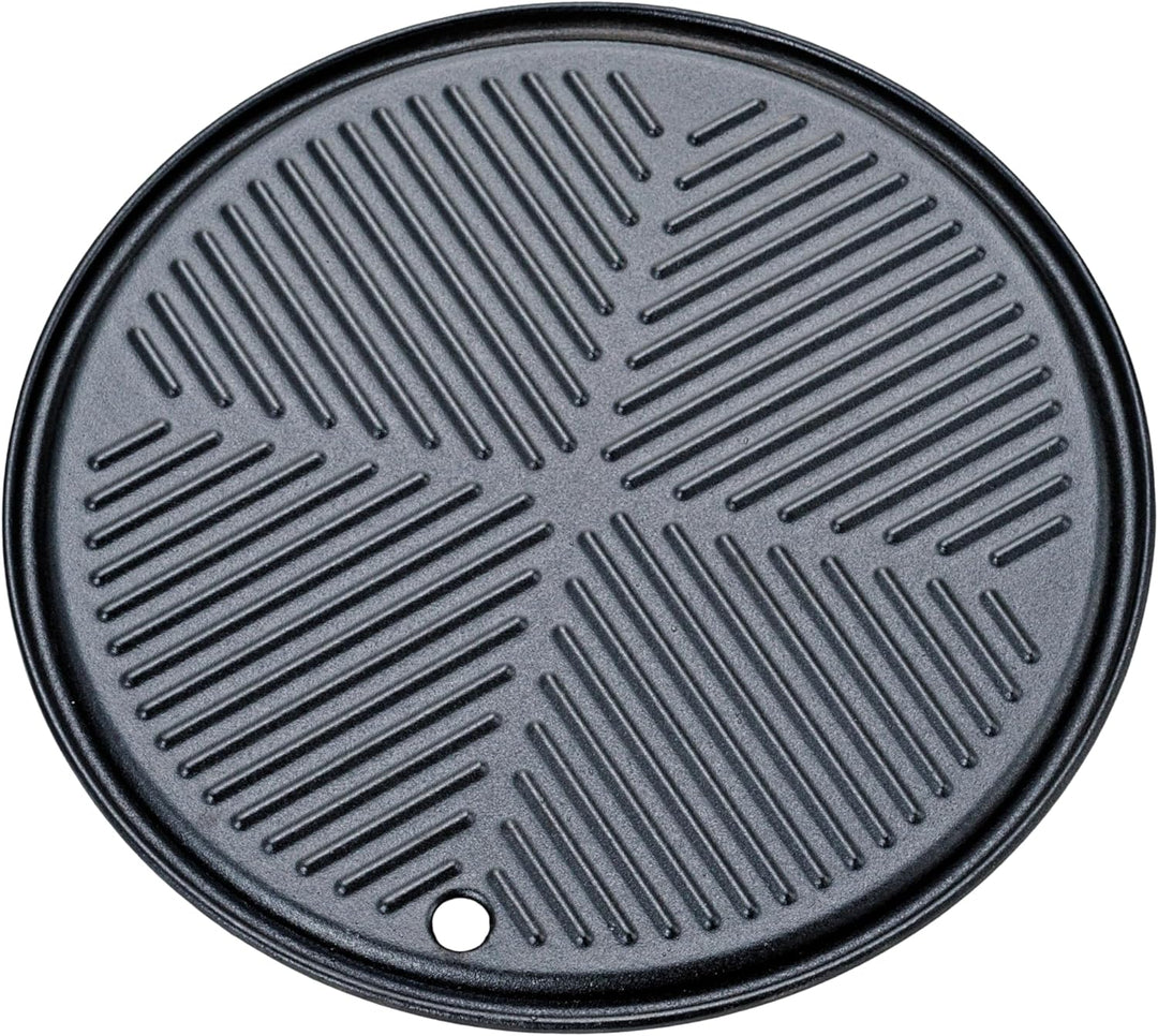 The BBQ Shop Gusseisenplatte rund Ø 30,5 cm, Wendeplatte passend für das TBS-System