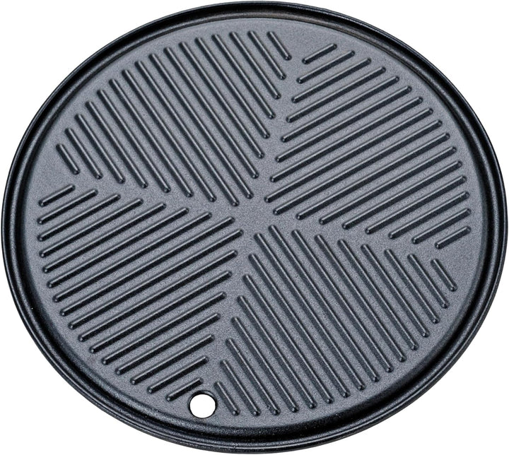 The BBQ Shop Gusseisenplatte rund Ø 30,5 cm, Wendeplatte passend für das TBS-System