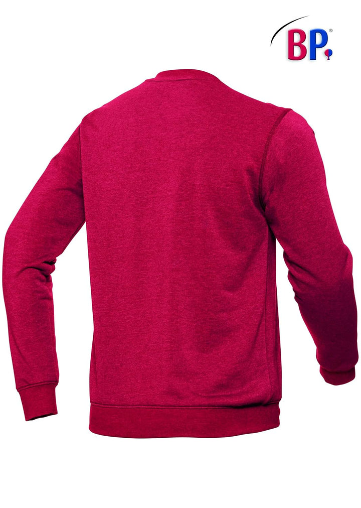 BP 1720-293-0081-M Unisex-Sweatshirt, Schlanke Silhouette, lange Ärmel und Rundhalsausschnitt, 280,0