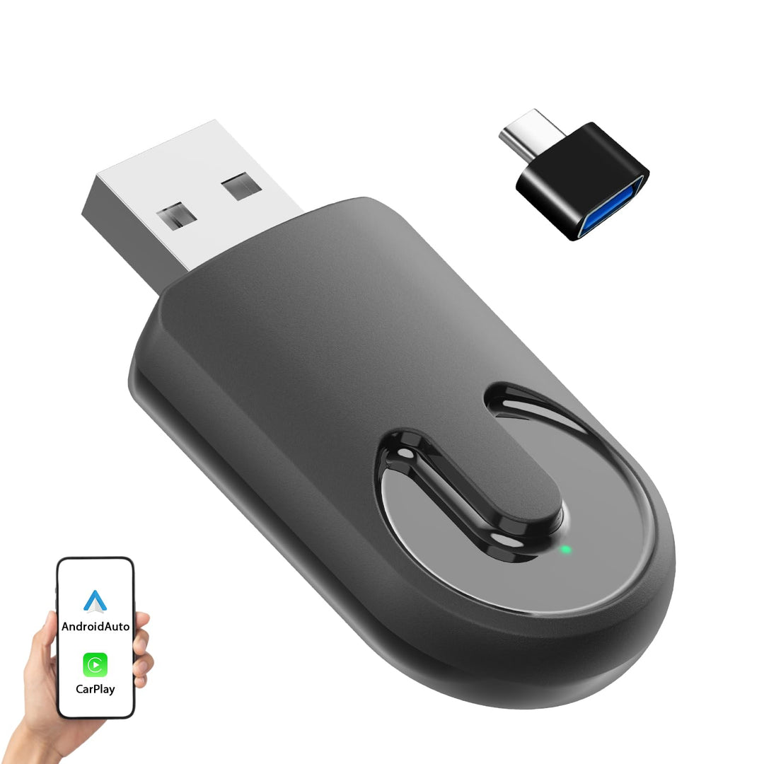 Sunweyer Plug-Play Wireless CarPlay Adapter Support Factory Wired CarPlay zu Wireless Caplay Dongle