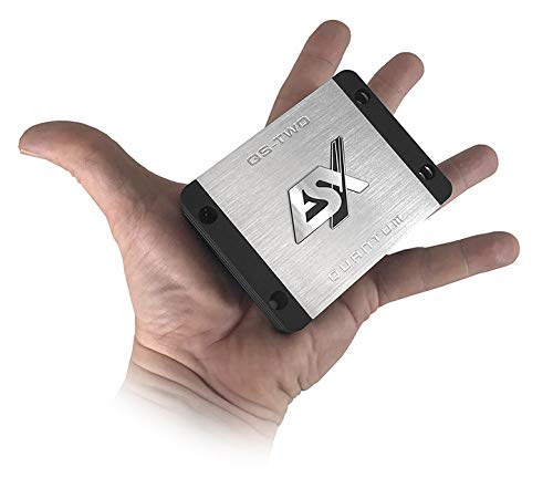 ESX QS-Two-ISO Quantum | 2-Kanal Class D Nano Digital Verstärker 380 Watt Max. Ausgangsleistung
