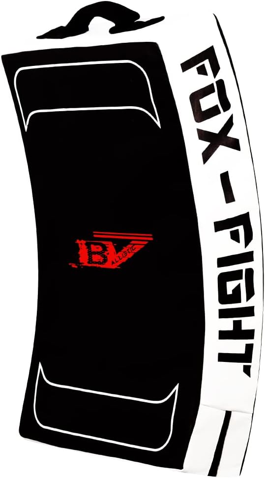 FOX-FIGHT B7 Kick Schlagschild gekrümmt professionelle hochwertige Qualität Pratze Schlagpolster ger