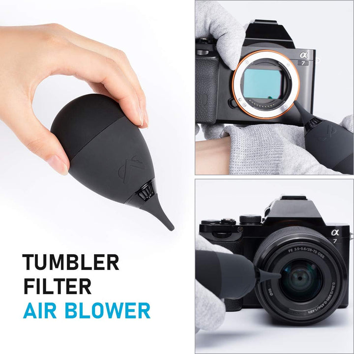 VSGO Kamera Reinigungs Kit Kamera Blasebalg Sensor Reinigungsset Professionelles Linsenreinigungsset