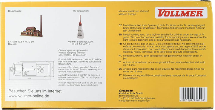 Vollmer 45609 Brauerei mit Inneneinrichtung