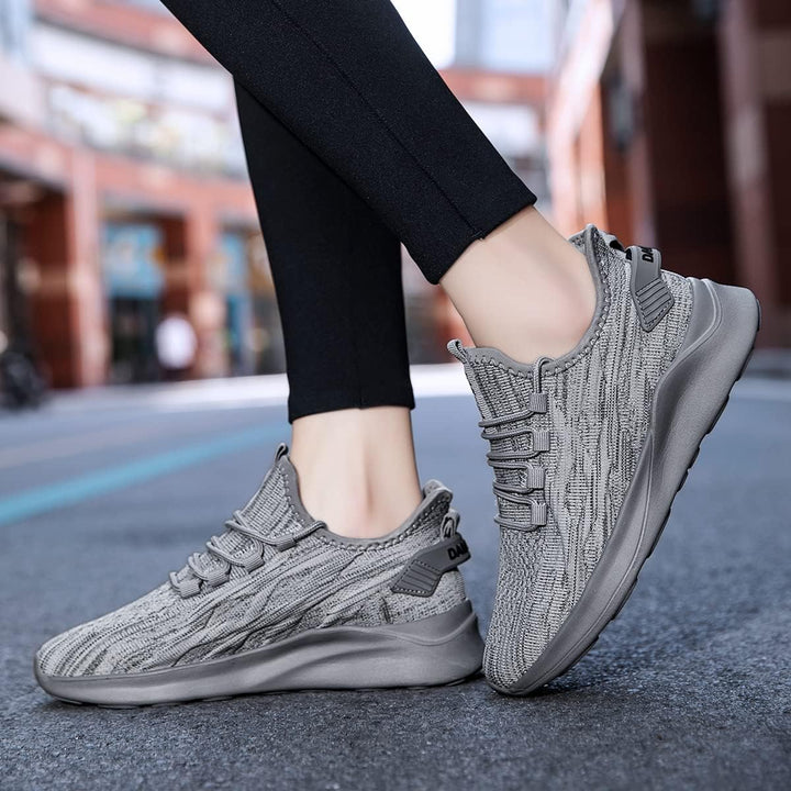 Herren Sportschuhe Laufschuhe Turnschuhe Schuhe Strassenlaufschuhe Tennisschuhe Sneaker 41 EU Grau,