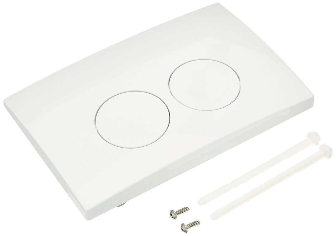 Geberit 115125111 Delta 21 Betätigungsplatte 115.125.111, Revisionplatte weiss, 245 x 165 x 14 mm, R