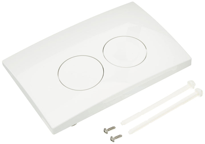Geberit 115125111 Delta 21 Betätigungsplatte 115.125.111, Revisionplatte weiss, 245 x 165 x 14 mm, R