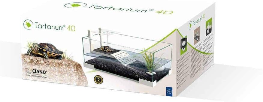 Ciano Tartarium 40 Terrarium - 40 x 25 x 20 cm - Glas - Wit