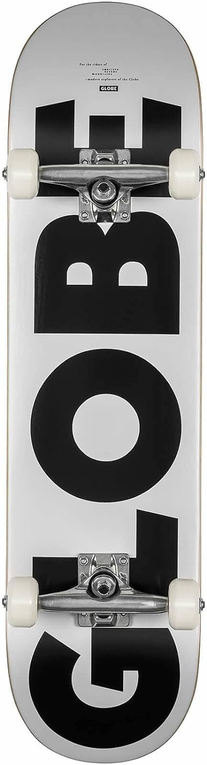 Globe G0 Fubar Brett 8.0FU Weiss / Schwarz (mehrfarbig), 8.0FU Weiss / Schwarz (mehrfarbig)