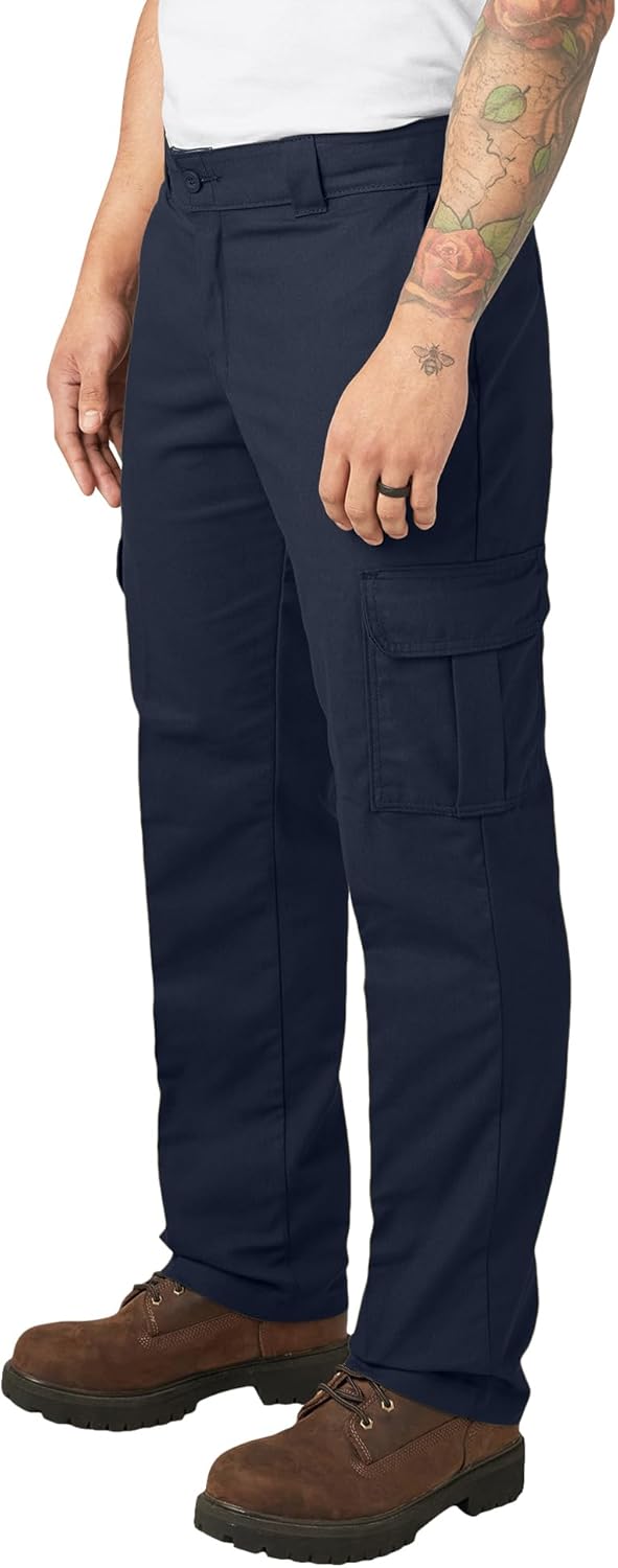Dickies Herren Regular Straight Stretch Twill Cargo Hose M Dunkles Marineblau, M Dunkles Marineblau