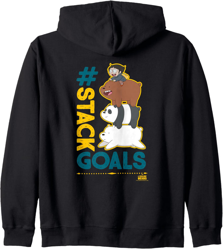 We Bare Bears #Stack Goals Kapuzenjacke
