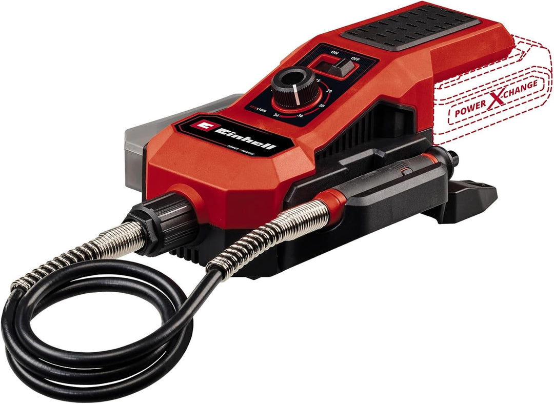 Einhell Akku-Schleif-/Gravur-Werkzeug TE-MT 18/34 Li Solo Power X-Change (18 V, 92 cm Welle mit Grav